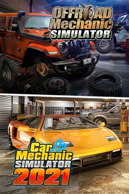 Kaderopname van Offroad Mechanic Simulator & Car Mechanic Simulator 2021