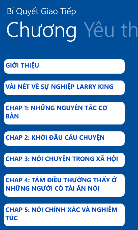 Screenshot 1 Bí Quyết Giao Tiếp windows