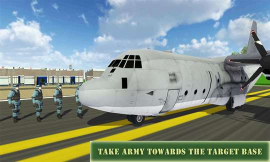 Army Transport Airplane Flight Simulation screenshot 1