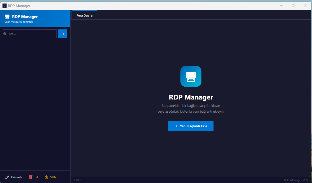 RDP Managers screenshot