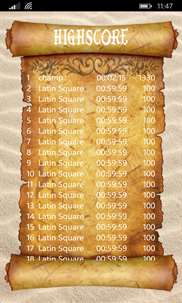 Latin Square screenshot 5