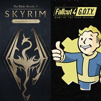 Skyrim Anniversary Edition + Fallout 4 G.O.T.Y Bundle (PC)