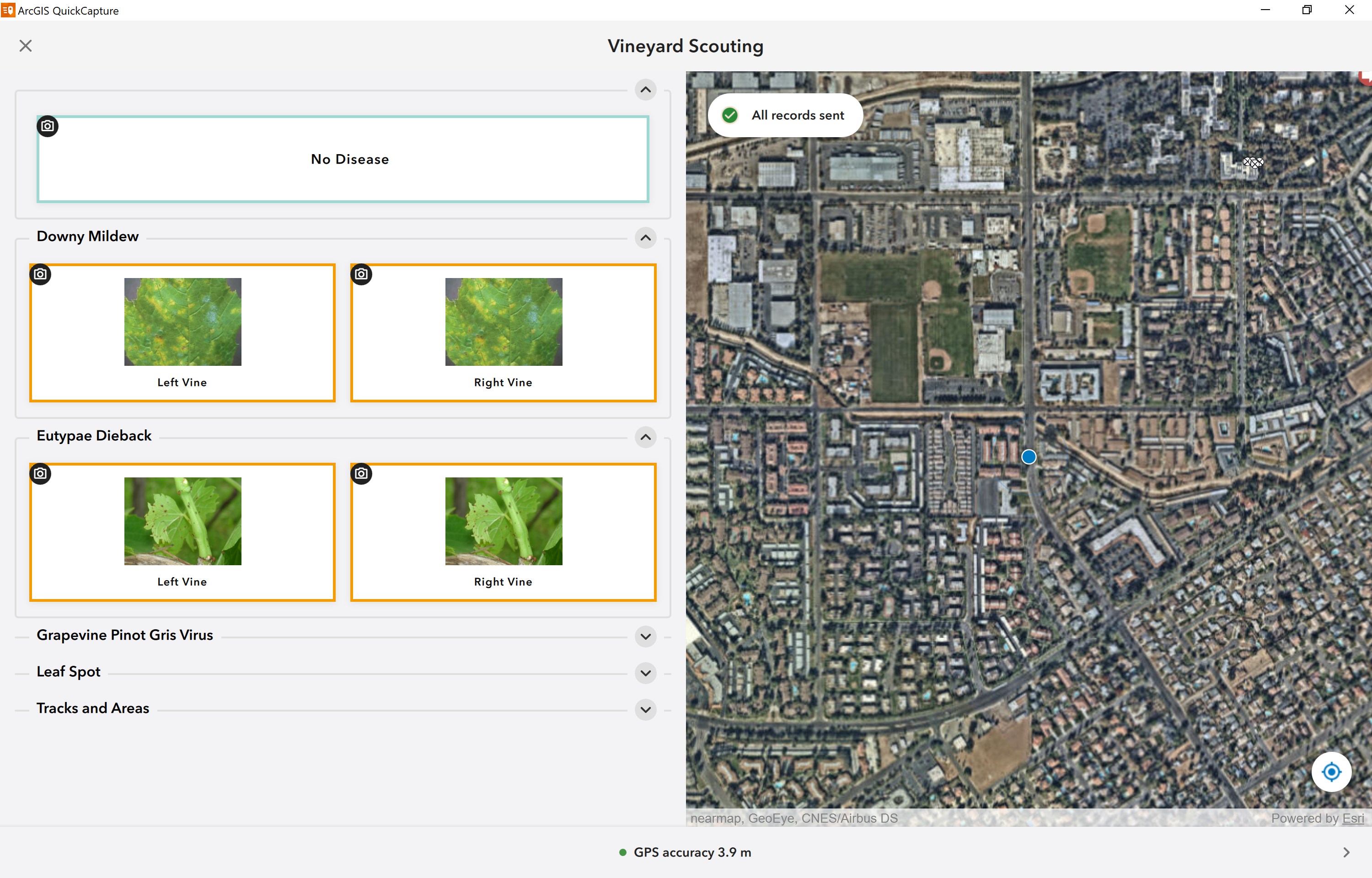 ArcGIS QuickCapture screenshot