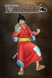 Kimono (Estilo do País de Wano) para ONE PIECE World Seeker