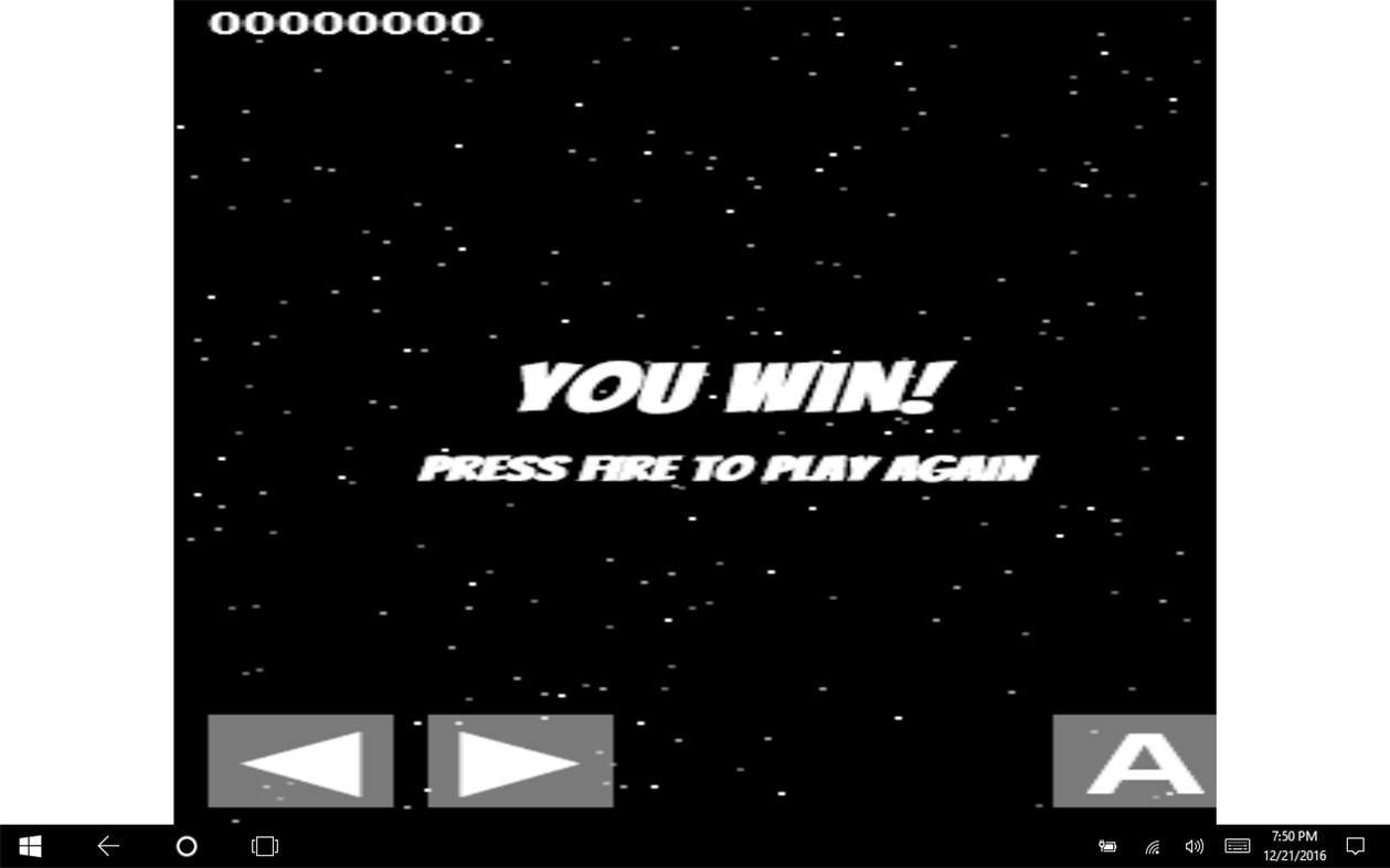 #3. #Spaceship War (Windows) 由: Vy Nguyen