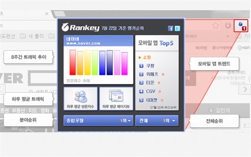 Rankey Edge - 웹사이트 순위 실시간 확인
