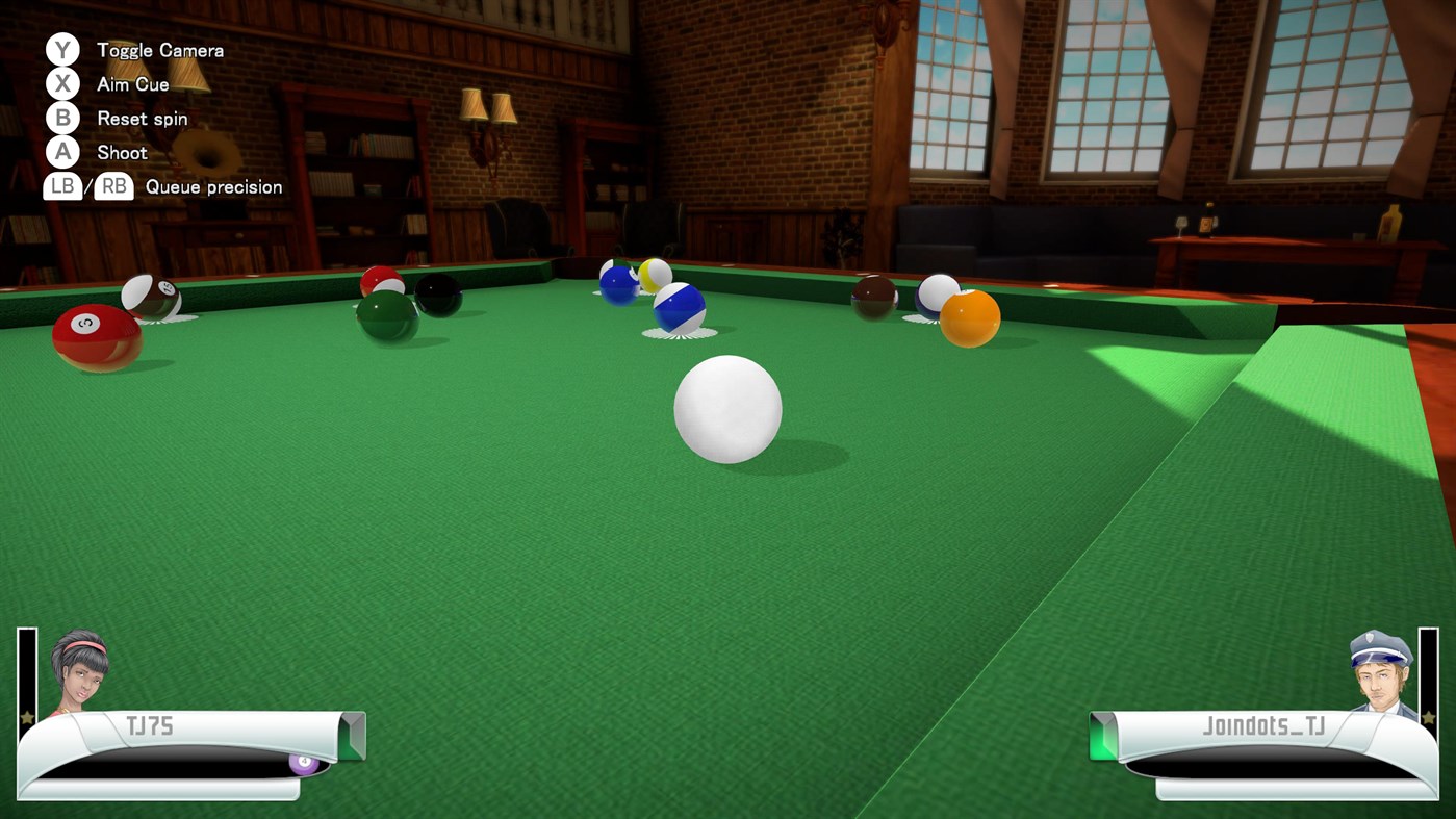 #6. 3D Billiards - Pool & Snooker - Remastered (Xbox) By: Joindots GmbH