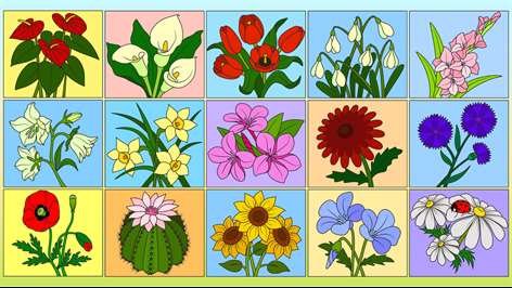 Color by Numbers - Flowers Screenshots 1