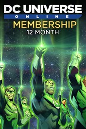 12 måneders medlemskab af DC Universe™ Online