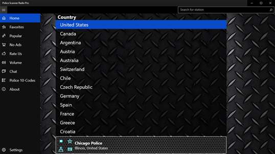 Police Scanner Radio Pro screenshot 3