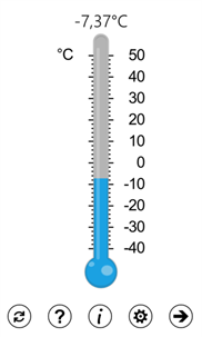 GPS Thermometer screenshot 1