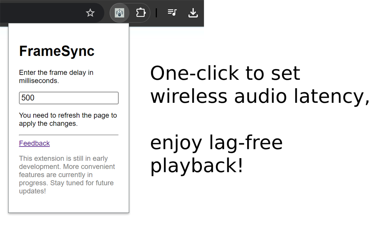 Frame Sync - Fix Wireless Audio Delay for Lag-Free Video