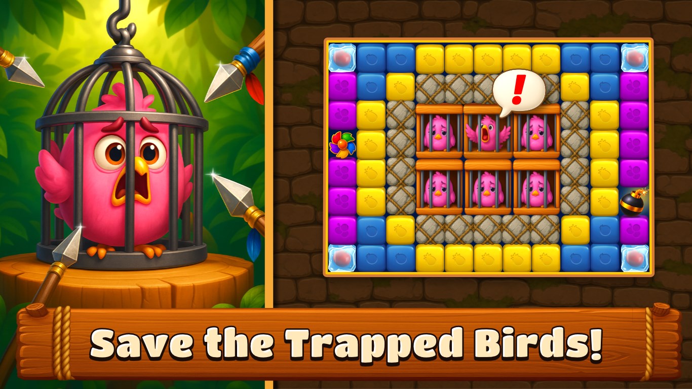 Fruit Cube Blast screenshot