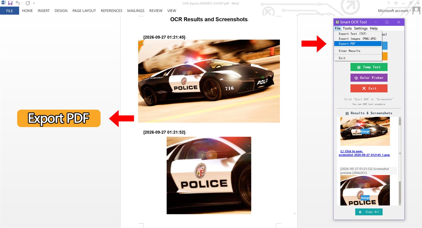 #3. Smart OCR Tool (Windows) Door: JASON_SU