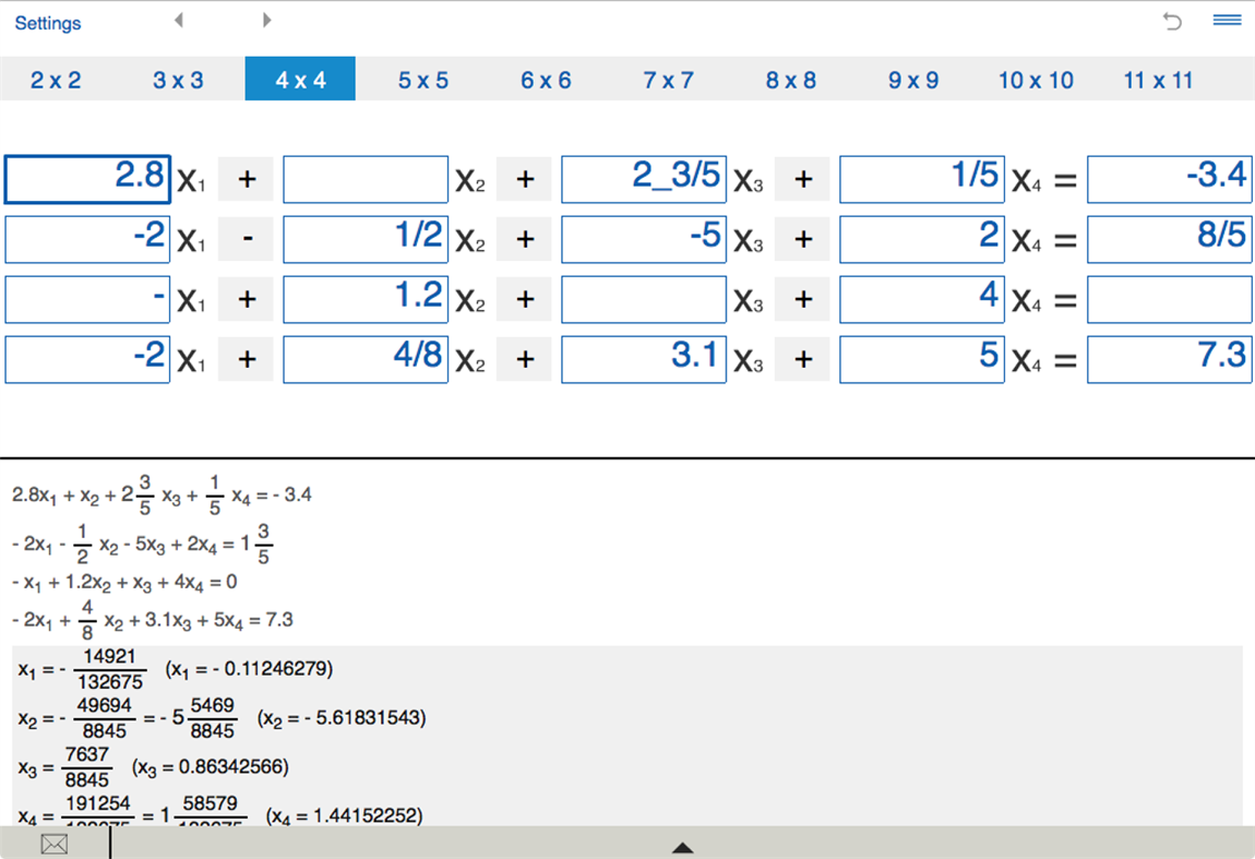 #2. System Solver NxN (Windows) 由: Intemodino Group s.r.o.