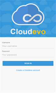 Cloudevo screenshot 2