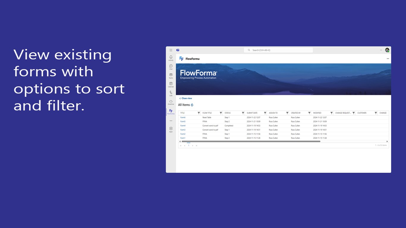 FlowForma screenshot 2