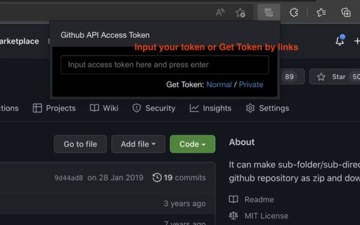 GitZip for GitHub - Download Specific Files as ZIP