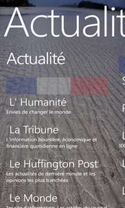 Journaux Français screenshot 1