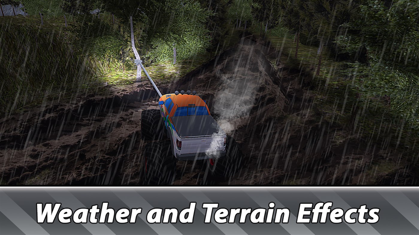 #2. Monster Truck Offroad Simulator (Windows) By: Game Mavericks