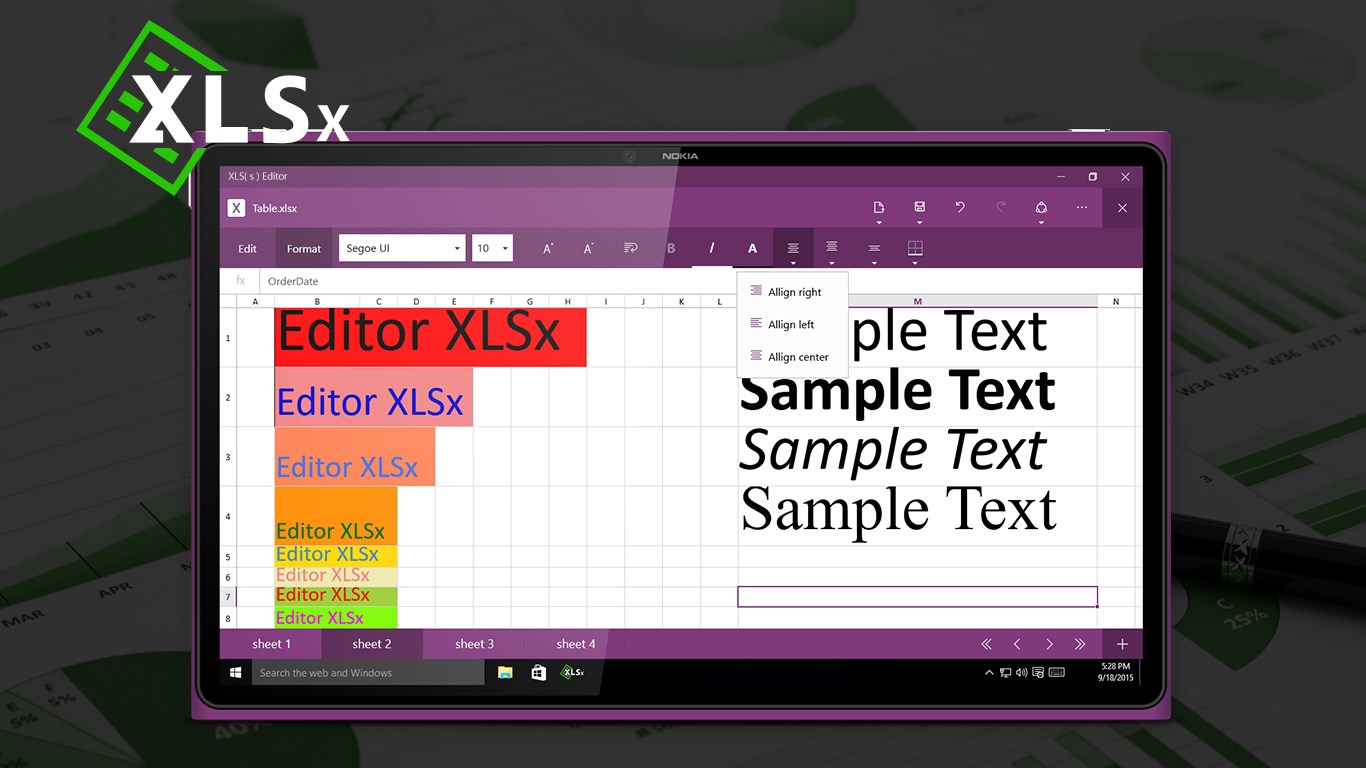 xls editor