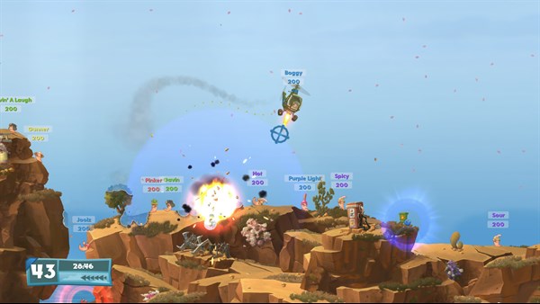 Worms Battlegrounds + Worms W.M.D screenshot