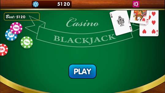 Blackjack 21 Pro screenshot 1
