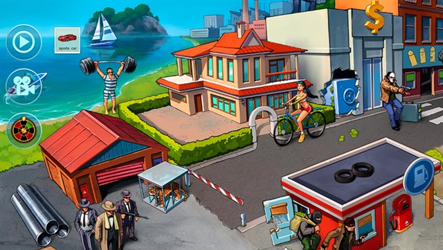 Doodle Mafia: Crime City screenshot 1