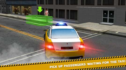 Airport Taxi Crazy Drive 3D - City Pick & Drop Sim screenshot 2