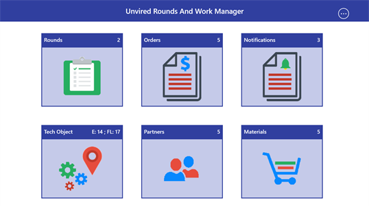 Unvired Rounds & Work Manager screenshot 1