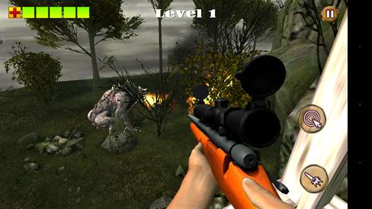 Monster Jungle Shooter screenshot 1