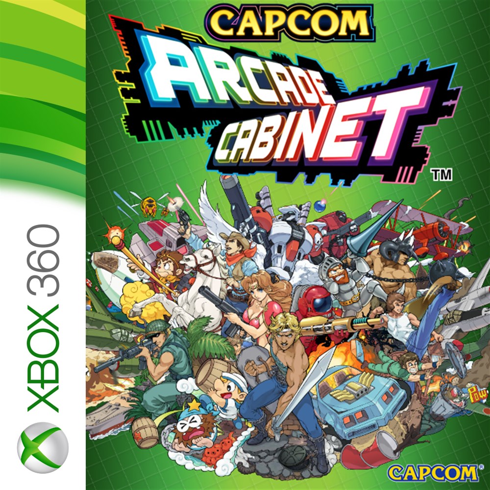 CAPCOM ARCADE CABINET cover art (full size)
