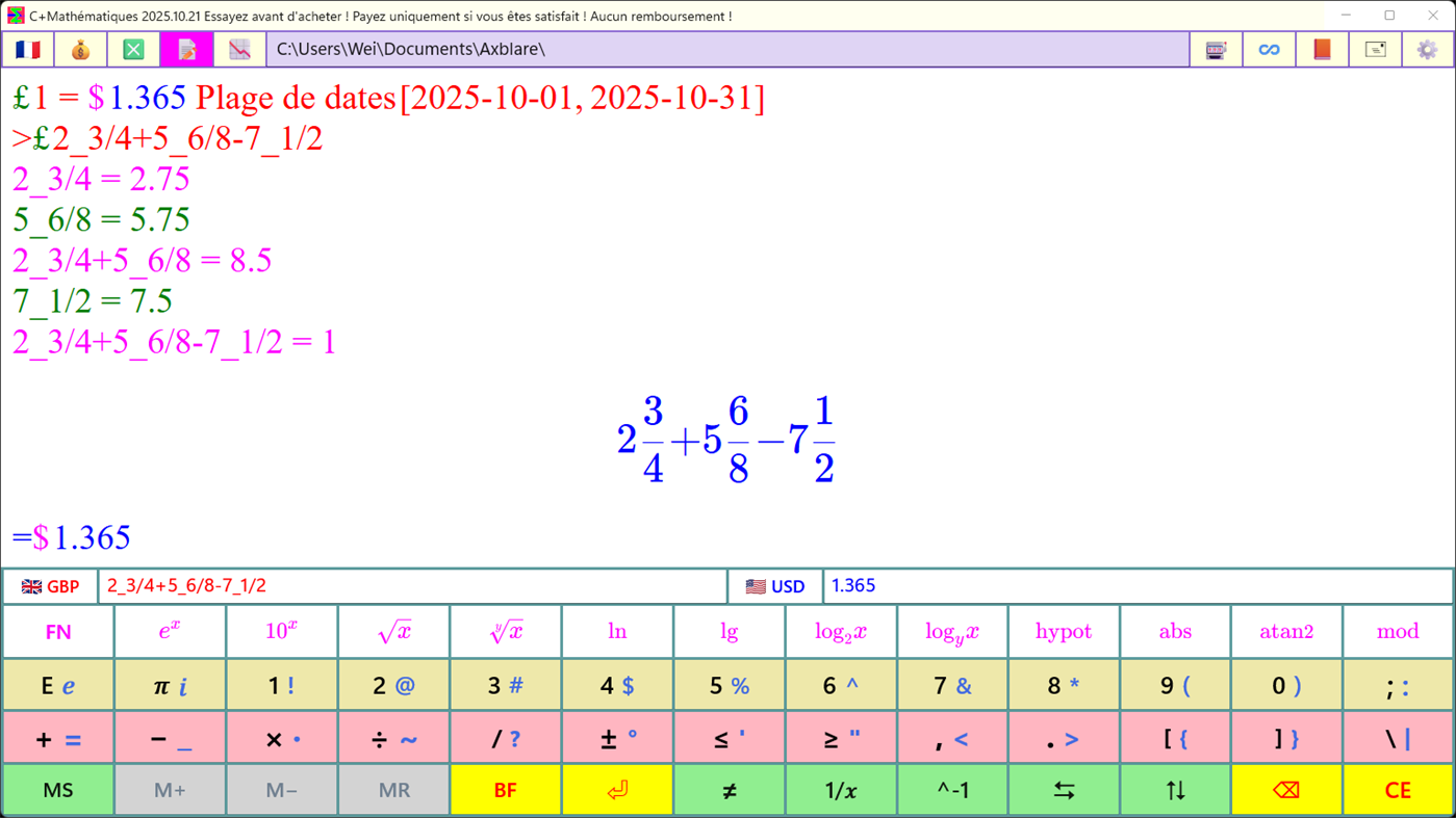 #4. C+Math: Scientific Calculator (Windows) بواسطة: Wei Zhang