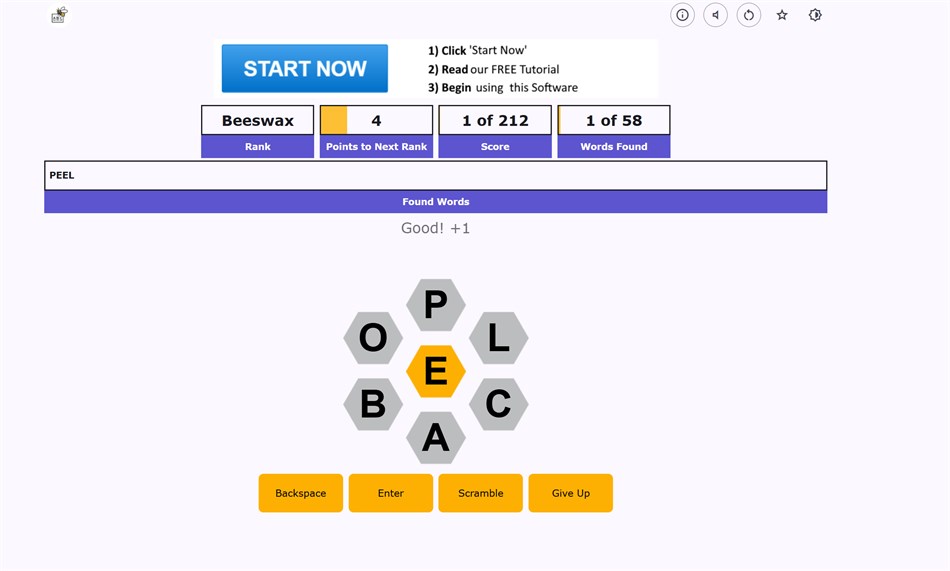 Spellbee Unlimited Game (Windows) 来自: Free Software Apps
