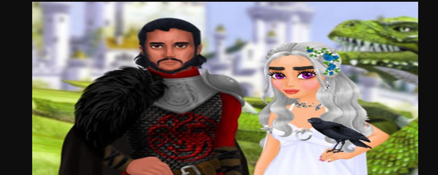 Dragon Queen Wedding Dress Game marquee promo image