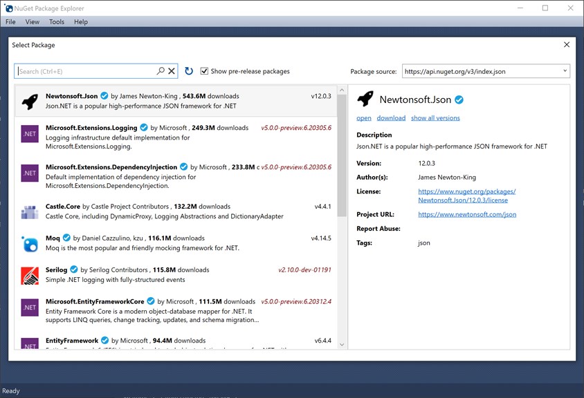 NuGet Package Explorer_2
