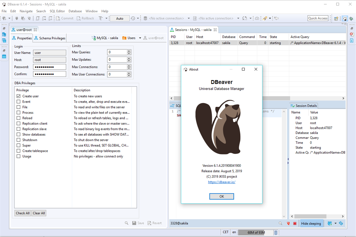 #4. DBeaver CE (Windows) di: DBeaver Corp