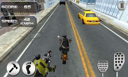 Moto Rivals 3D screenshot 1