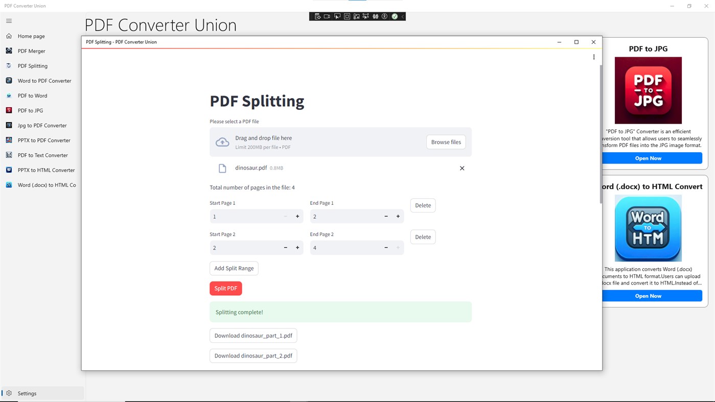 #3. PDF Converter Union (Windows) di: AI Power