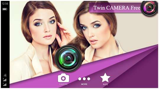 Twin Camera Free screenshot 1