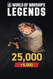 World of Warships: Legends - 30 000 doublons