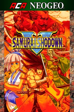 Cover poster for ACA NEOGEO SAMURAI SHODOWN V