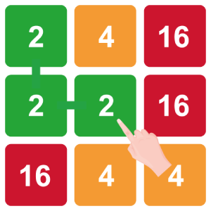 Download Merge block-2048 puzzle game android on PC