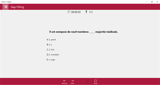 French - English screenshot 9