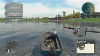 Rapala Pro Fishing Xbox Live Video Game CIB Online Enabled Xbox 360  Compatible
