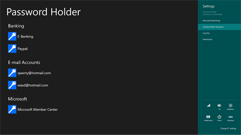 Password Holder Screenshots 2
