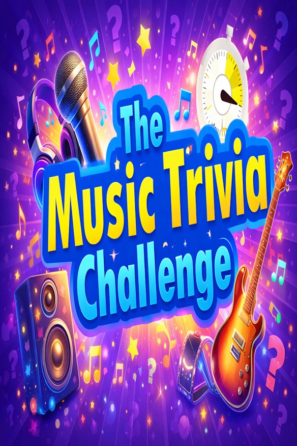 The Music Trivia Challenge Xbox Series X|S and Xbox One cover art