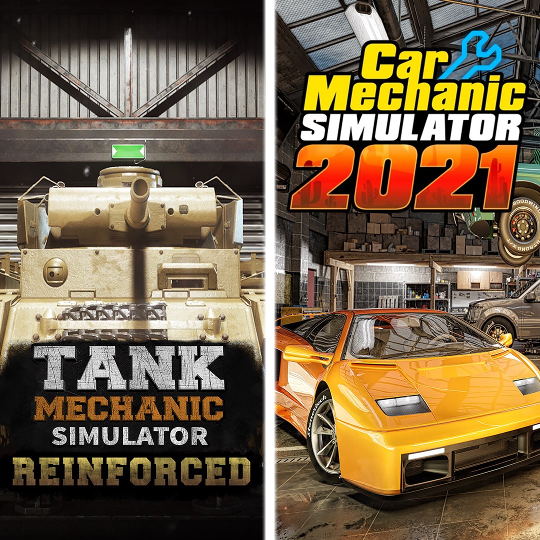 Car Mechanic Simulator 2021 & Tank Mechanic Simulator