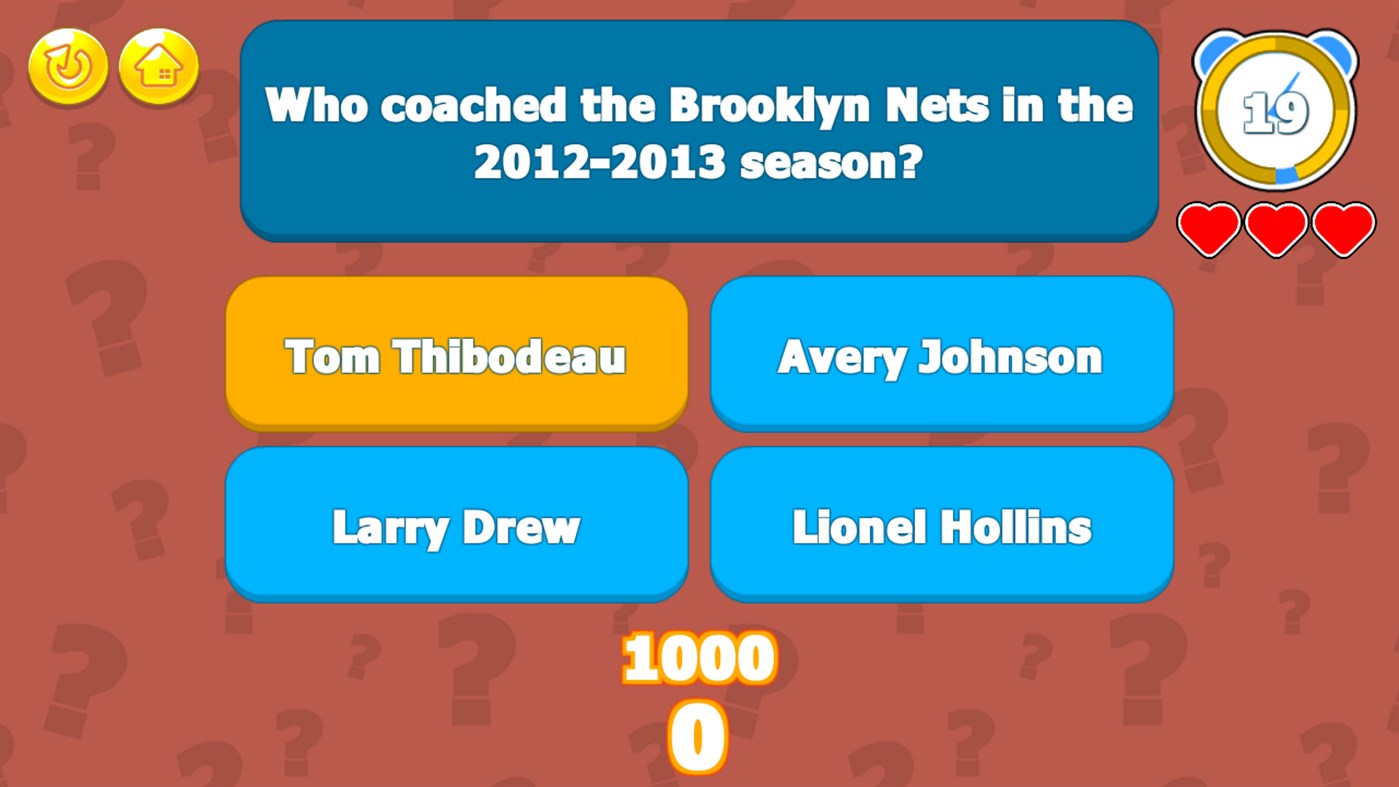 #2. The NBA Trivia Challenge (Windows) 由: LoadUpGames.com