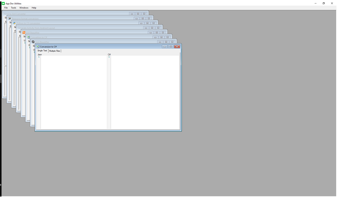 #1. App Developer Utilities (Windows) By: MKA Solutions